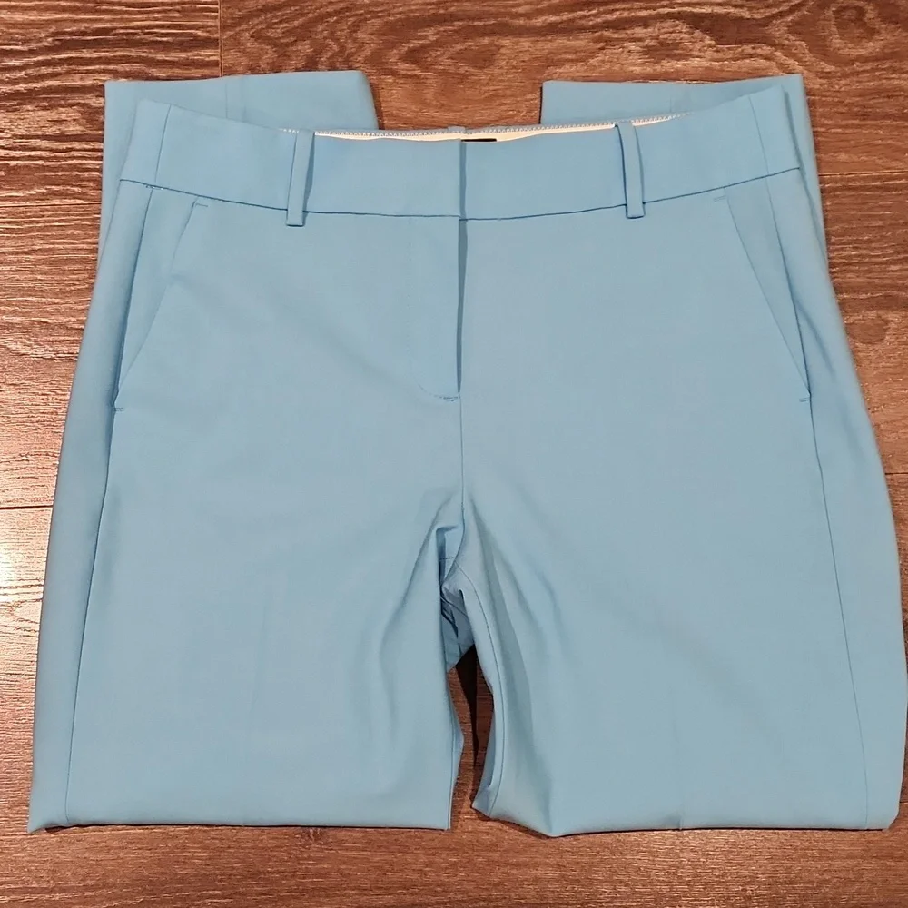 ❤️ J CREW TOLLEGNO 1900 ITALIAN WOOL CAMERON SLIM CROP PANTS / TROUSERS, 8 (29)